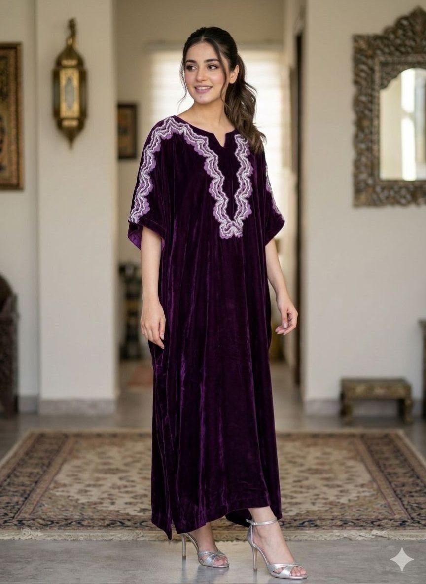 Plum Kaftan